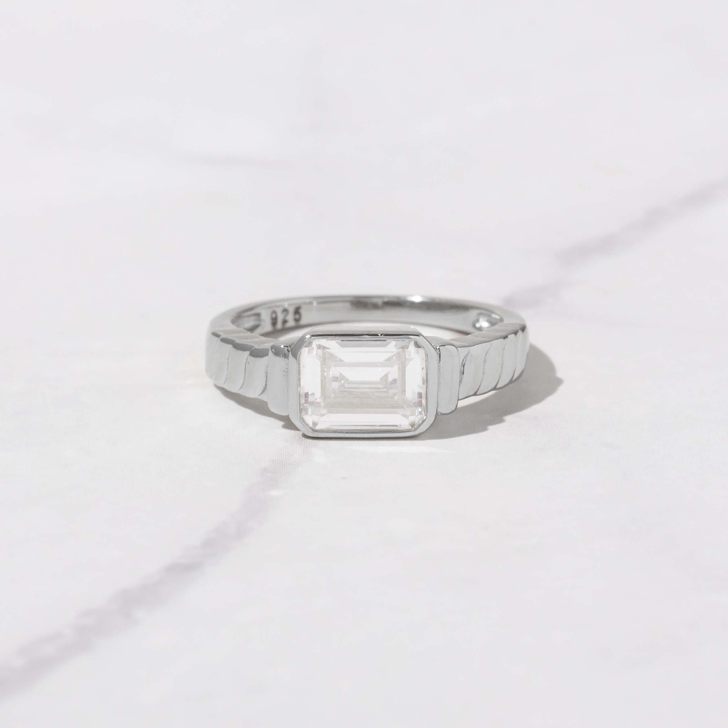 Twisted Dome Band Ring