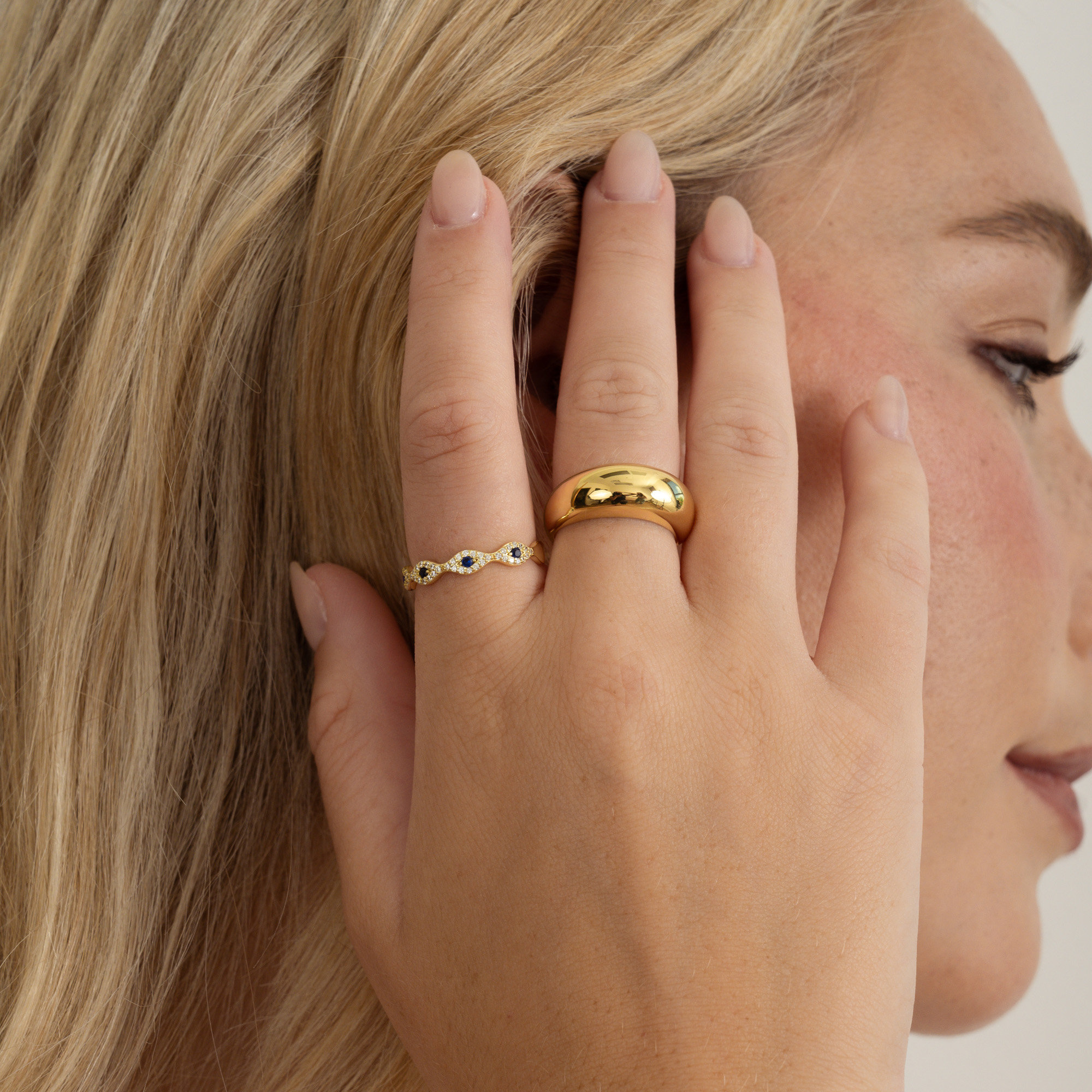 vintage Style Zircon Ring